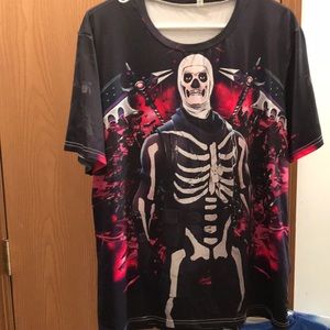 Fort Nite Skull Trooper Shirt